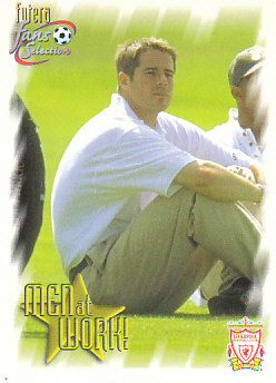 Jamie Redknapp Liverpool 1999 Futera Fans' Selection #92